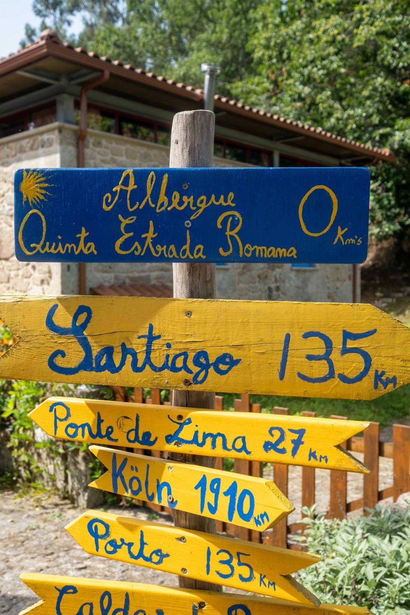 Quinta Estrada Romana - Albergue De Peregrinos Cerdal Eksteriør bilde